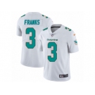 Men's Nike Miami Dolphins #3 Andrew Franks Vapor Untouchable Limited White NFL Jersey