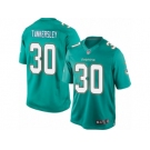 Men's Nike Miami Dolphins #30 Cordrea Tankersley Limited Aqua Green Team Color NFL Jersey