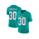 Men's Nike Miami Dolphins #30 Cordrea Tankersley Vapor Untouchable Limited Aqua Green Team Color NFL Jersey