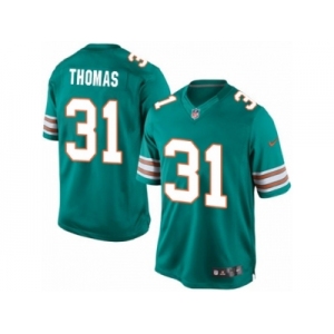 Men's Nike Miami Dolphins #31 Michael Thomas Limited Aqua Green Alternate NFL Jersey