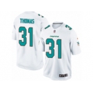 Men's Nike Miami Dolphins #31 Michael Thomas Limited White NFL Jersey