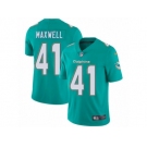 Men's Nike Miami Dolphins #41 Byron Maxwell Vapor Untouchable Limited Aqua Green Team Color NFL Jersey