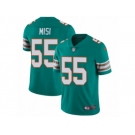 Men's Nike Miami Dolphins #55 Koa Misi Vapor Untouchable Limited Aqua Green Alternate NFL Jersey