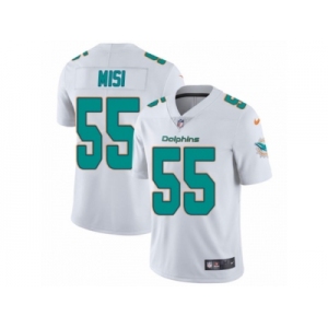 Men's Nike Miami Dolphins #55 Koa Misi Vapor Untouchable Limited White NFL Jersey