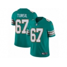 Men's Nike Miami Dolphins #67 Laremy Tunsil Vapor Untouchable Limited Aqua Green Alternate NFL Jersey