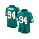 Men's Nike Miami Dolphins #94 Lawrence Timmons Limited Aqua Green Alternate NFL Jersey