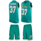 Nike Dolphins #37 Myles Gaskin Aqua Green Team Color Men's Stitched NFL Limited Tank Top Suit Jersey