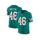 Nike Miami Dolphins #46 Durham Smythe Aqua Green Alternate Men Stitched NFL Vapor Untouchable Limited Jersey