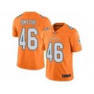 Nike Miami Dolphins #46 Durham Smythe Orange Men Stitched NFL Limited Rush Jersey