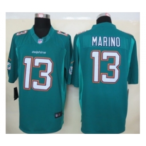 nike nfl jerseys miami dolphins #13 marino green[nike limited]