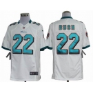 nike nfl jerseys miami dolphins #22 bush white[nike limited]