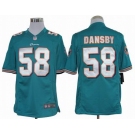 nike nfl jerseys miami dolphins #58 dansby green[nike limited]