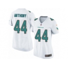 Women Nike Miami Dolphins #44 Stephone Anthony Game White NFL Jersey