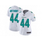 Women Nike Miami Dolphins #44 Stephone Anthony White Vapor Untouchable Limited Player NFL Jersey