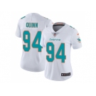 Women Nike Miami Dolphins #94 Robert Quinn White Stitched NFL Vapor Untouchable Limited Jersey