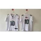 Women's Miami Dolphins #10 Tyreek Hill White F.U.S.E. Vapor Untouchable Football Stitched Jersey