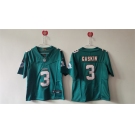 Women's Miami Dolphins #3 Odell Beckham Jr. Aqua F.U.S.E Vapor Untouchable Stitched Jersey