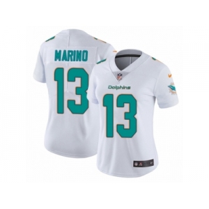 Women's Nike Miami Dolphins #13 Dan Marino Vapor Untouchable Limited White NFL Jersey