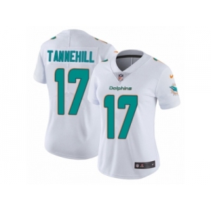Women's Nike Miami Dolphins #17 Ryan Tannehill Vapor Untouchable Limited White NFL Jersey