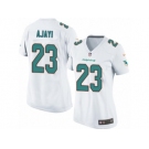 Women's Nike Miami Dolphins #23 Jay Ajayi Limited White NFL Jersey