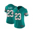 Women's Nike Miami Dolphins #23 Jay Ajayi Vapor Untouchable Limited Aqua Green Alternate NFL Jersey