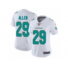 Women's Nike Miami Dolphins #29 Nate Allen Vapor Untouchable Limited White NFL Jersey