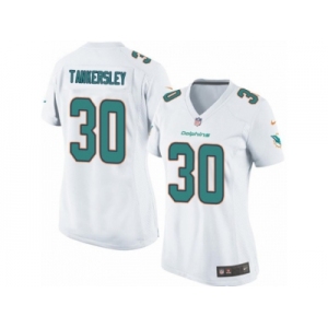 Women's Nike Miami Dolphins #30 Cordrea Tankersley Limited White NFL Jersey