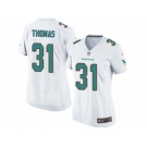 Women's Nike Miami Dolphins #31 Michael Thomas Limited White NFL Jersey