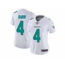 Women's Nike Miami Dolphins #4 Matt Darr Vapor Untouchable Limited White NFL Jersey