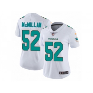 Women's Nike Miami Dolphins #52 Raekwon McMillan Vapor Untouchable Limited White NFL Jersey