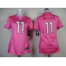 nike women nfl jerseys miami dolphins #11 mike wallace pink[2012 nike love]