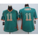 nike women nfl jerseys miami dolphins #11 parker green[Elite drift fashion][parker]