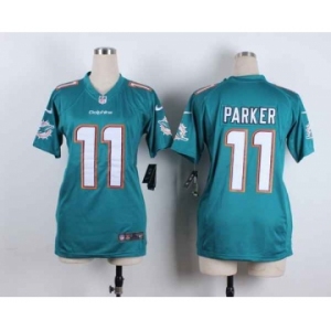 nike women nfl jerseys miami dolphins #11 parker green[nike][parker]