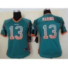 nike women nfl jerseys miami dolphins #13 dan marino green[Elite drift fashion]