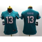 nike women nfl jerseys miami dolphins #13 marino green[nike limited]