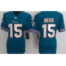 nike women nfl jerseys miami dolphins #15 bess green[nike]