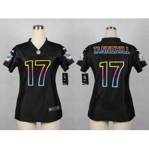 nike women nfl jerseys miami dolphins #17 ryan tannehill black[nike fashion]