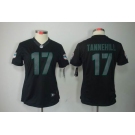 nike women nfl jerseys miami dolphins #17 tannehill black[nike impact limited]