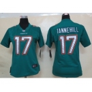 nike women nfl jerseys miami dolphins #17 tannehill green[new nike limited]