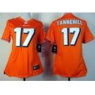 nike women nfl jerseys miami dolphins #17 tannehill orange[nike]