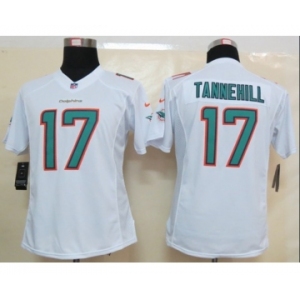 nike women nfl jerseys miami dolphins #17 tannehill white[new nike limited]