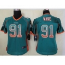 nike women nfl jerseys miami dolphins #91 wake green[Elite drift fashion]