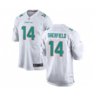 Youth Miami Dolphins #14 Sherfield  White Vapor Untouchable Limited Stitched Jersey