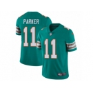 Youth Nike Miami Dolphins #11 DeVante Parker Vapor Untouchable Limited Aqua Green Alternate NFL Jersey