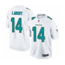 Youth Nike Miami Dolphins #14 Jarvis Landry White NFL Jersey