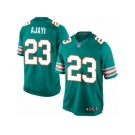 Youth Nike Miami Dolphins #23 Jay Ajayi Limited Aqua Green Alternate NFL Jersey