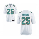 Youth Nike Miami Dolphins #25 Xavien Howard White NFL Jersey