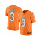 Youth Nike Miami Dolphins #3 Andrew Franks Limited Orange Rush NFL Jersey