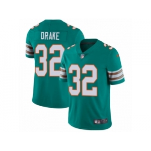 Youth Nike Miami Dolphins #32 Kenyan Drake Vapor Untouchable Limited Aqua Green Alternate NFL Jersey