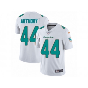 Youth Nike Miami Dolphins #44 Stephone Anthony White Vapor Untouchable Limited Player NFL Jersey